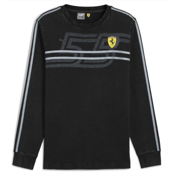 Puma Scuderia Ferrari Desert Sun Crewneck Faded Men's Size M NEW 631325 01